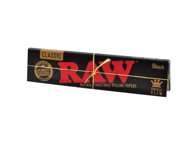 RAW Black King Size Slim - 50 Unidades